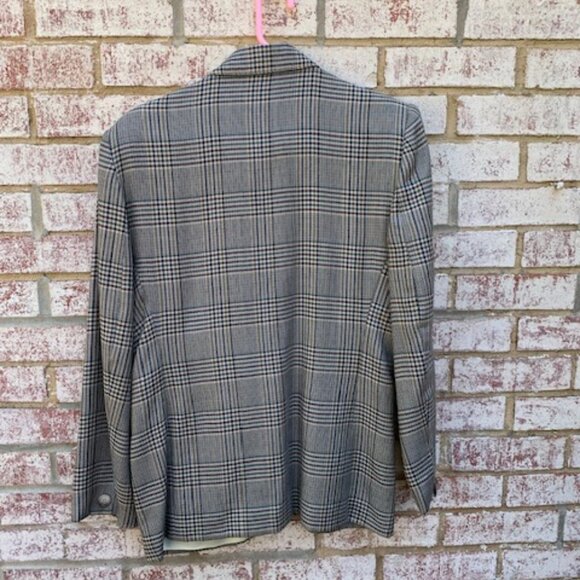 Jos A. Bank plaid blazer size 8 - Picture 6 of 10